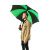 Зонт-гольфер Fulton Cyclone S837 Black Green Черный/зеленый (S837-025284)